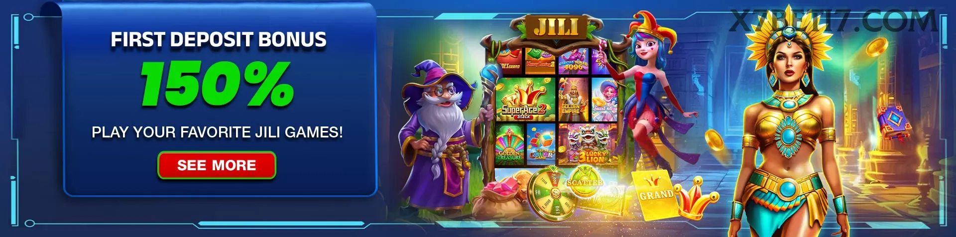 Imagem promocional da x7bet mostrando a plataforma e suas vantagens